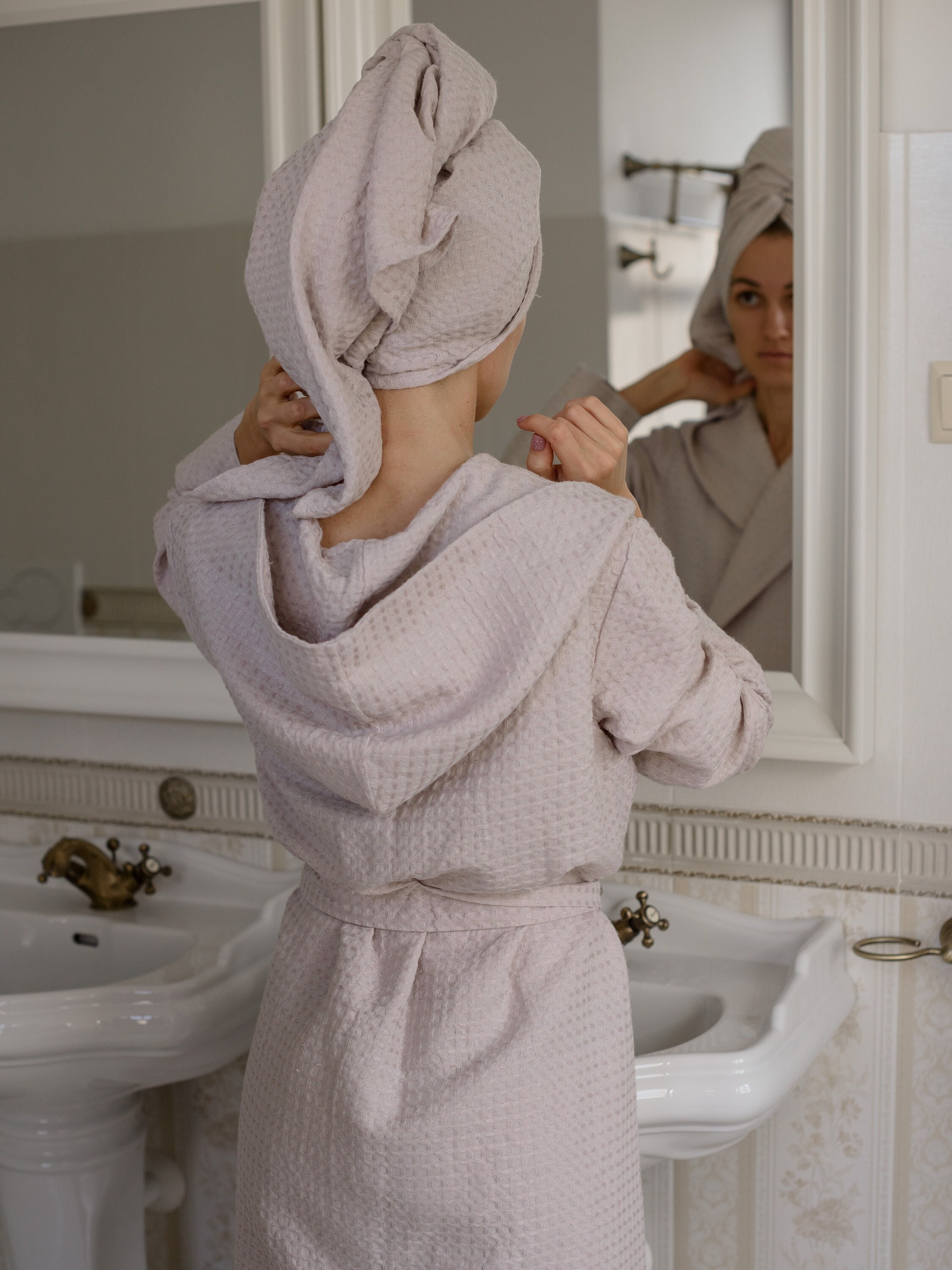 Linen Waffle Bath Towels Luxurious Hand Towels for Your Bathroom -   Sweden