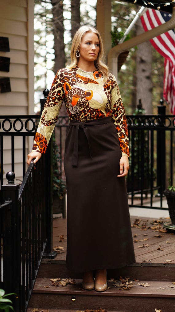 Vintage Elegant Miss Maxi Dress