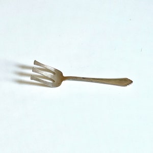 Antique Silver Serving Fork