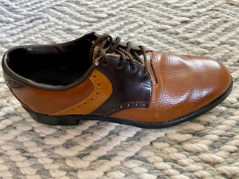 Refurbished Vintage Golf Shoes Transformed Into Oxfords Etsy
