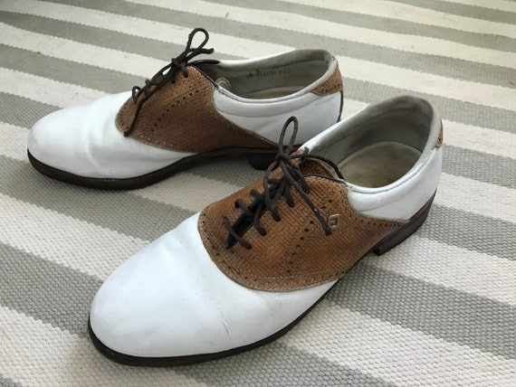 old school golf shoes