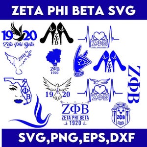 Zeta phi beta svg bundle, Zeta Phi Beta sorority svg, Zeta Phi Beta heart dove cut File,1920 Zeta Phi Beta sign svg, Files for Cricut