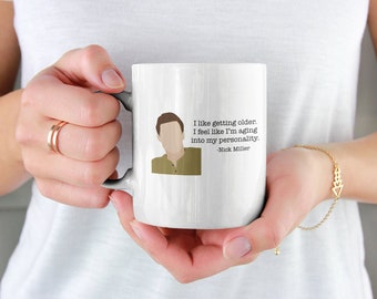 Taza De Nick Miller, Citas De Nick Miller, Debo Compararte