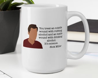 Nick Miller Quote Mug, "It's Science"