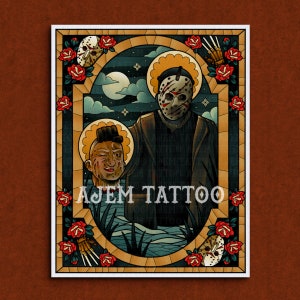 Saint Freddy Vs Saint Jason Print