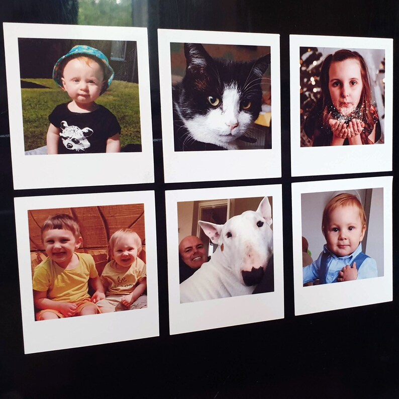 Custom Photo Polaroid // Personalised Fridge // Etsy