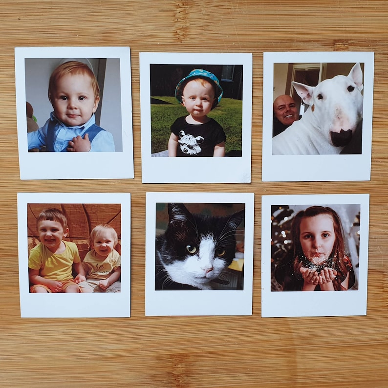 Custom Photo Polaroid // Personalised Fridge // Etsy