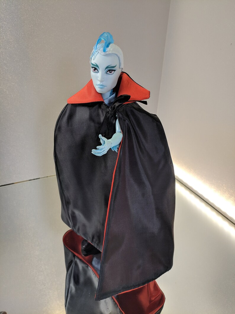 Halloween Vampire Cape for male doll Etsy
