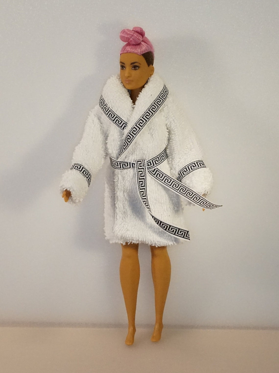 Terry bathrobe for Barbie doll Etsy