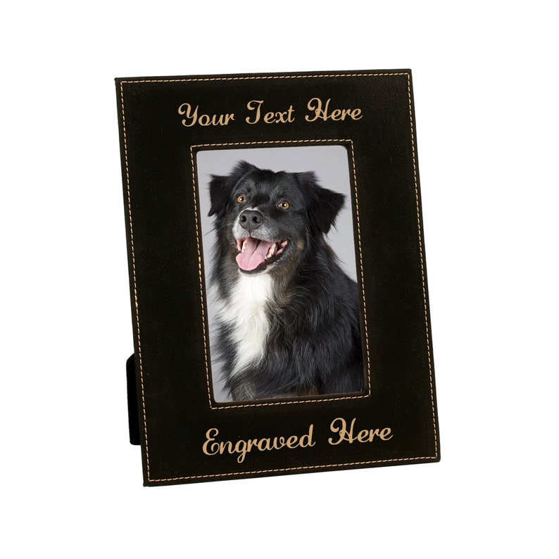 Custom Dog Picture Frame Pet Loss Gift Memorial Fur Baby For Lover
