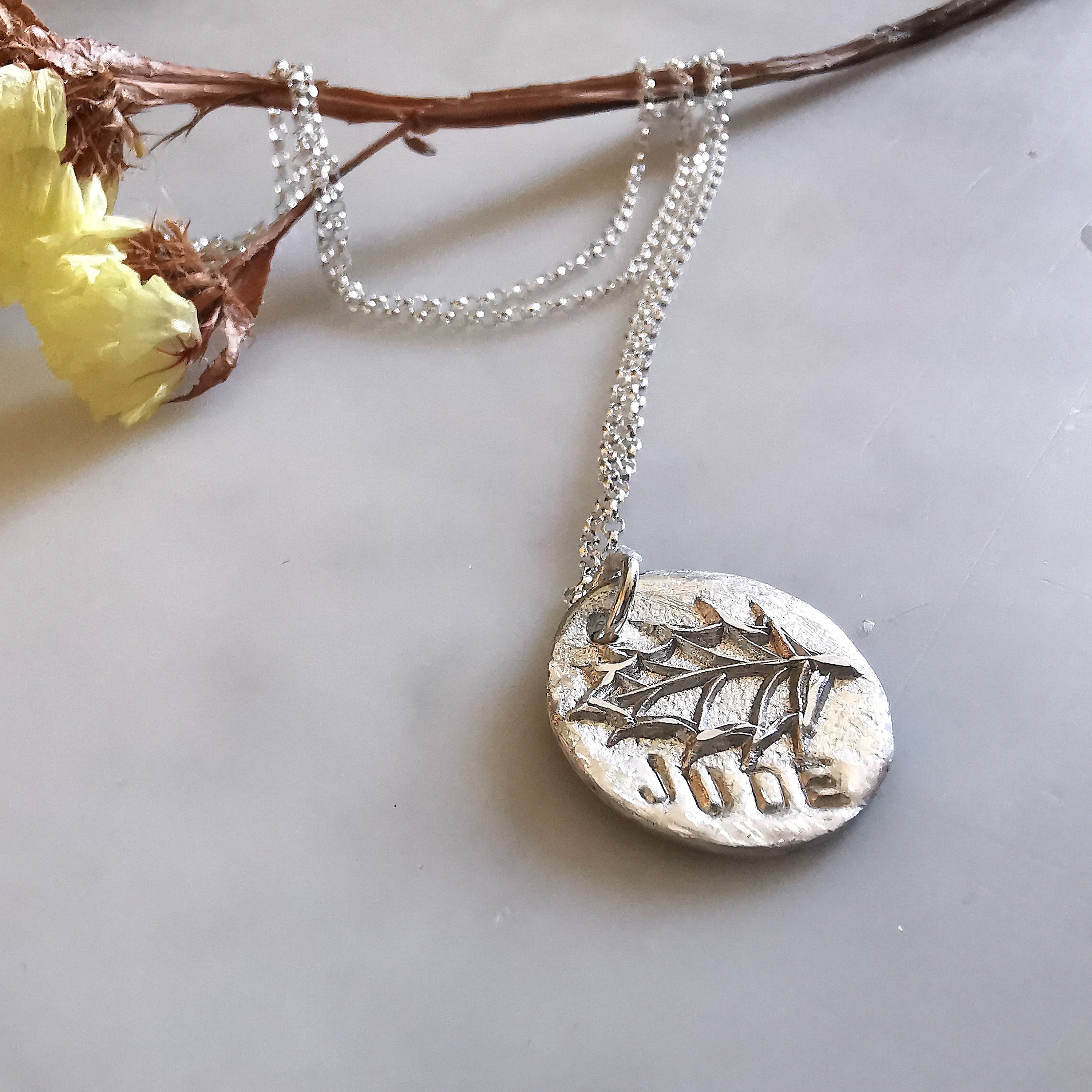 Personalised Celtic Tree Zodiac Amulet 