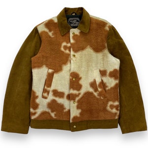 Vintage Marshall Ray Holstein/Calfskin Pattern Jacket
