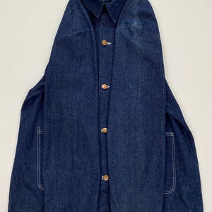 70s-80'S Big Ben denim coveralls, made in USA, men's size L equivalent, vintage. cotton blue type Vintage Second Hand main image 0