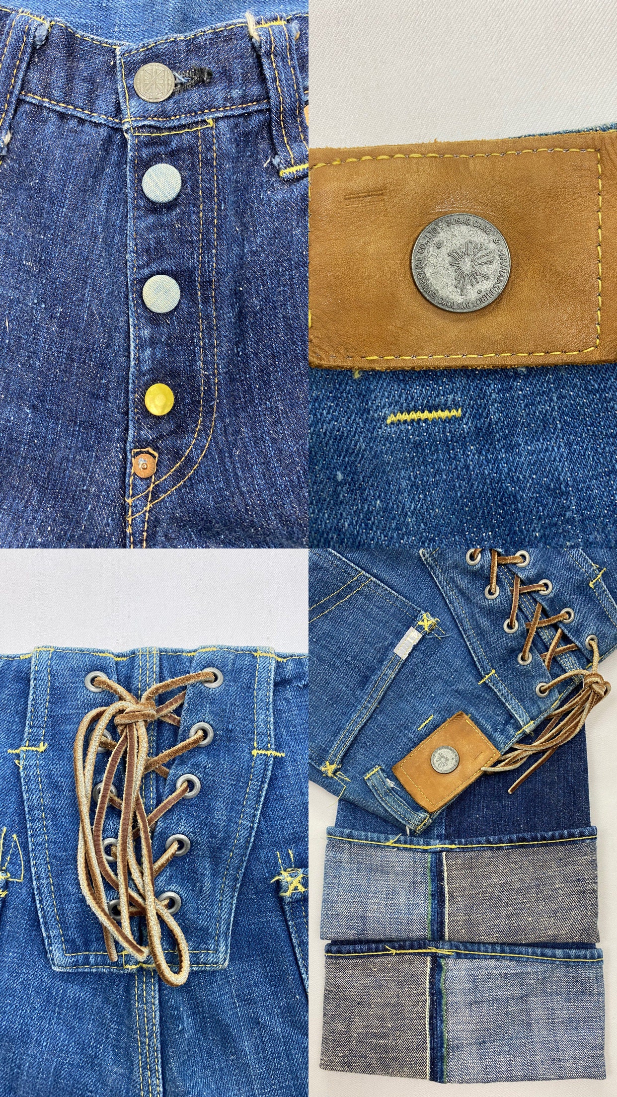 Miharayasuhiro X Sugar Cane Selvedge Hybrid Denim - Etsy Miharayasuhiro X Sugar Cane Selvedge Hybrid Denim - Etsy