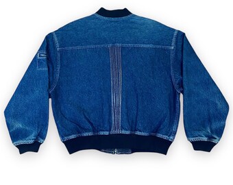 Vintage Atsuki Onishi 1978 Japanese Designer Denim Bomber