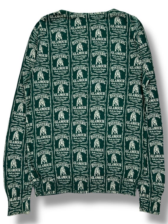 Hysteric Glamour All Over Print Cardigan - Etsy