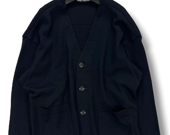 Vintage Issey Miyake Wool Knitted Cardigan