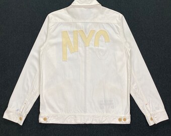 Green Bowl by Old Betty’s NYC Spell Out Dirty Jacket