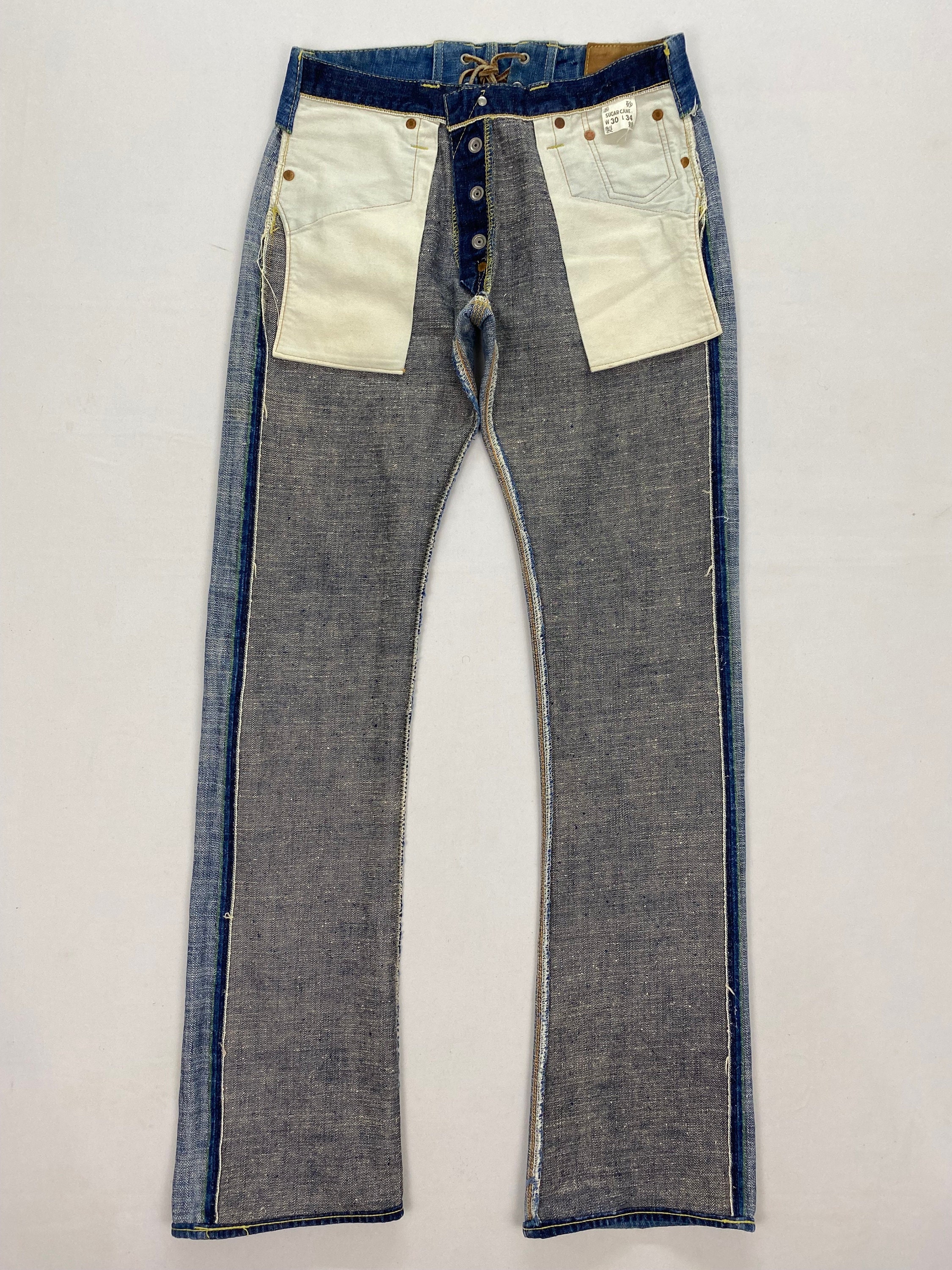 Miharayasuhiro X Sugar Cane Selvedge Hybrid Denim - Etsy Miharayasuhiro X Sugar Cane Selvedge Hybrid Denim - Etsy