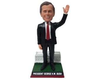 George H. W. Bush White House Base President Bobblehead Numbered to 1,988