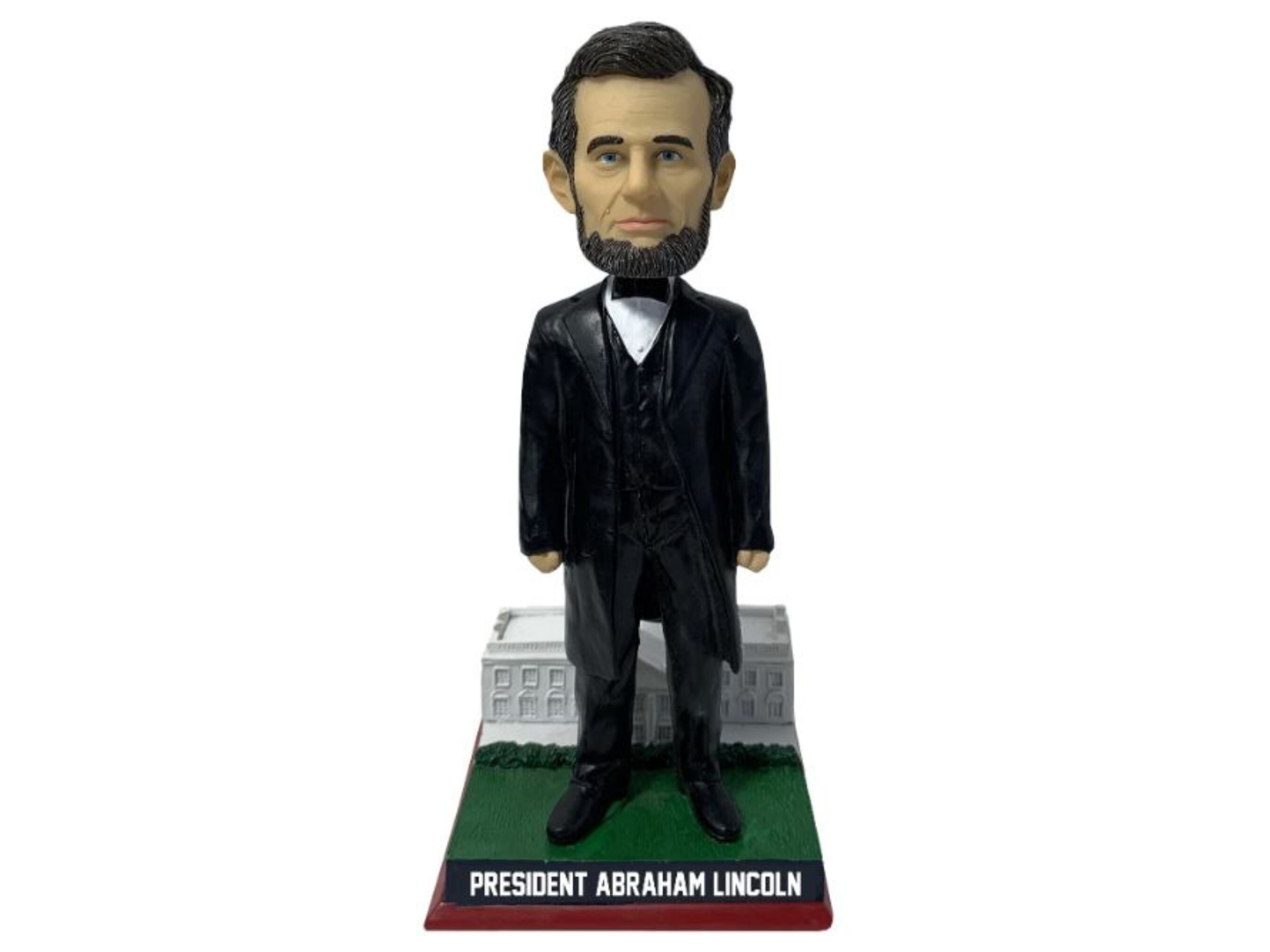 Abraham Lincoln White House Base President Bobblehead Numbered to 1,860