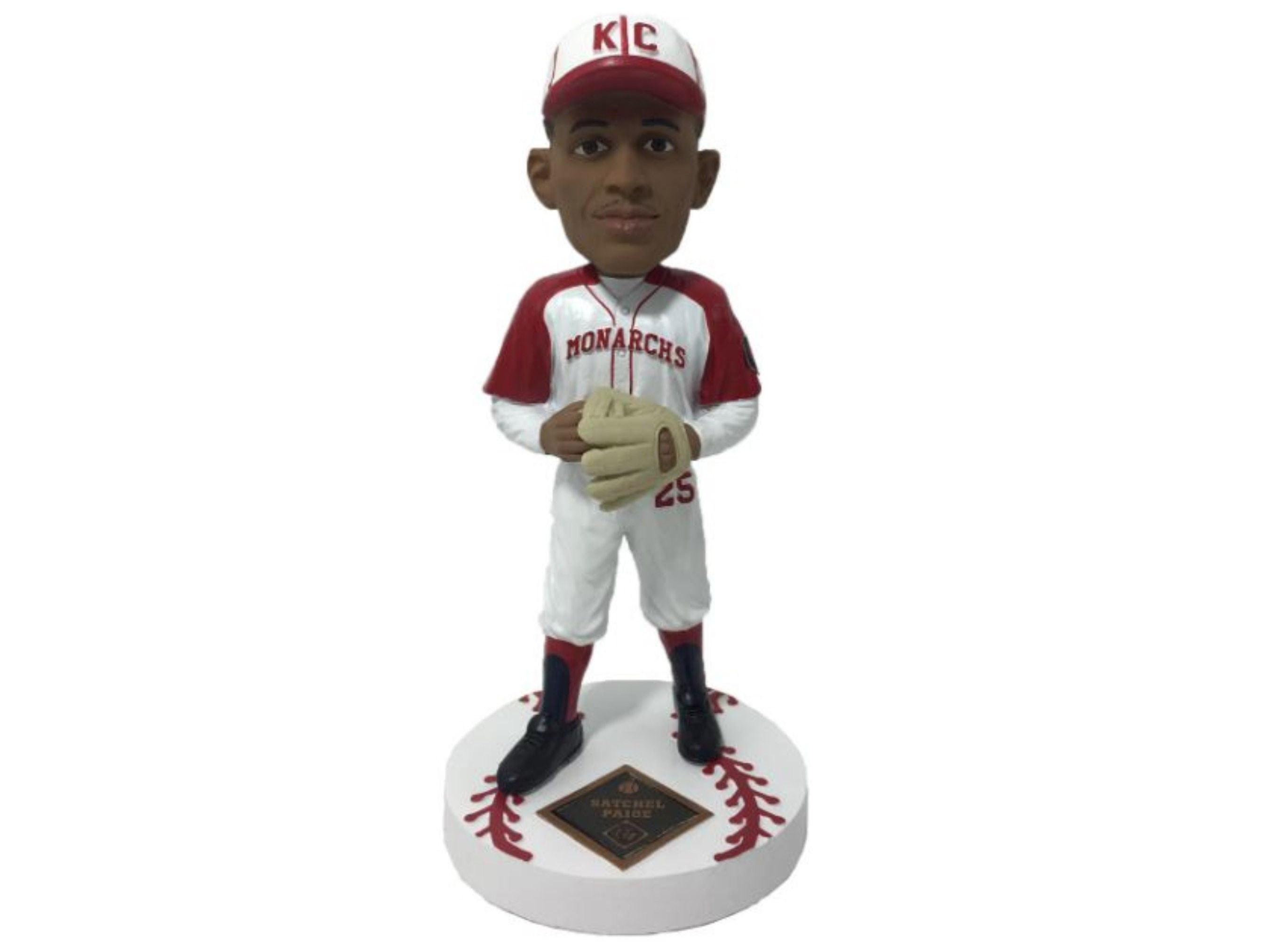 Satchel Paige Negro Leagues Field of Legends Color Bobblehead Negro Leagues