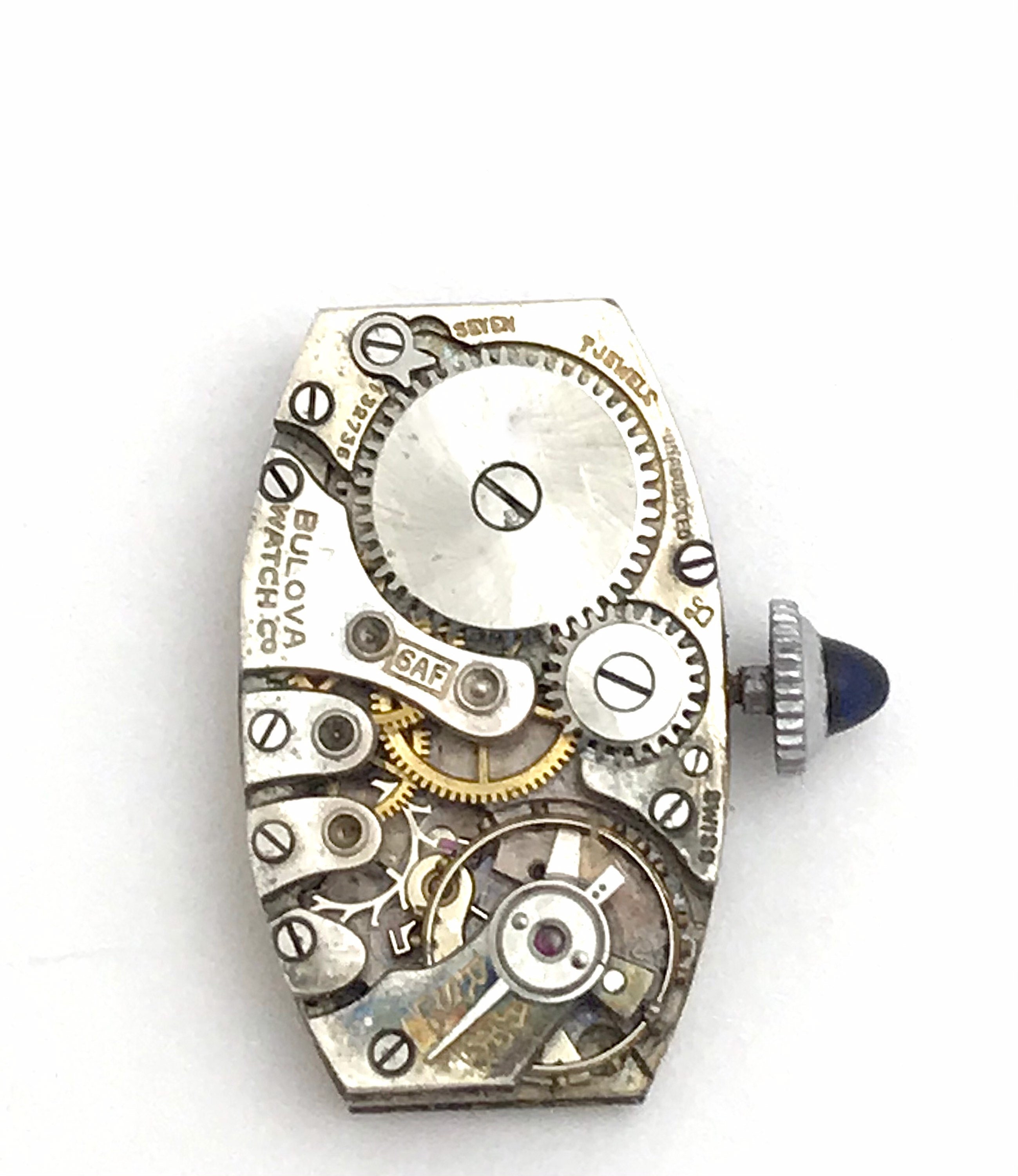 Vintage 1930s Art Deco Bulova 6AF Ladies Mechanical Wristwatch | Etsy