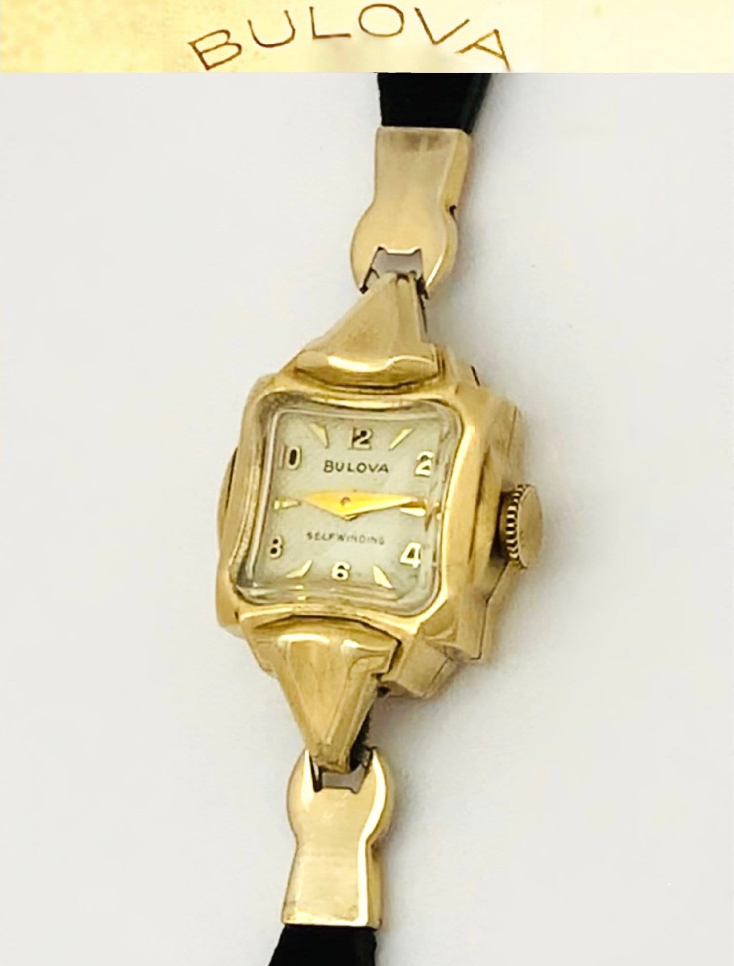 Vintage 1954 Bulova L4 6BPA Mechanical Self Winding Automatic
