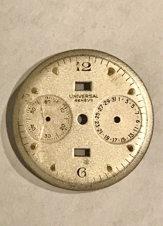 Vintage Universal Geneve Triple Date Calendar 291 