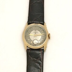 Rare Vintage Art Deco 1930s Elgin Sportsmen Star Dial Mens Mechanical ...