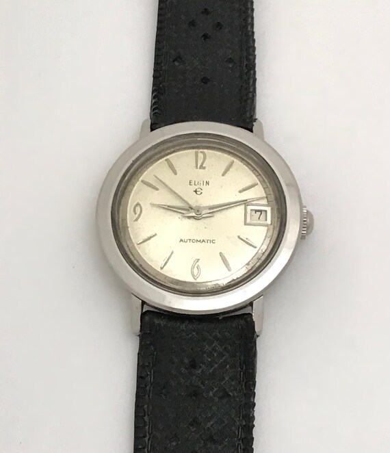 Vintage 1960s Elgin Compensator Mechanical Automa… - image 2