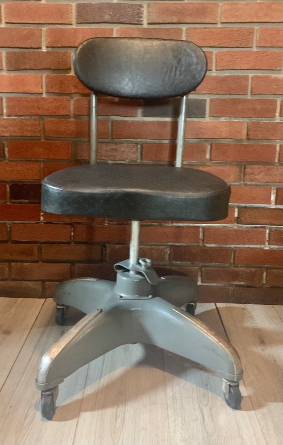 Vintage Mid Century Hamilton Cosco Model 15S Industrial Swivel