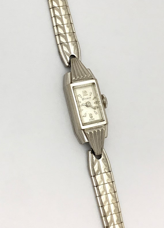 Vintage 1962 Bulova M2 3AE Ladies Mechanical Wristwatch Bracelet Etsy