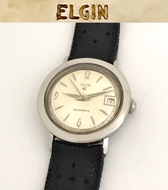 Vintage 1960s Elgin Compensator Mechanical Automa… - image 1