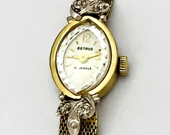 Benrus 21 jewels ladies watch hotsell