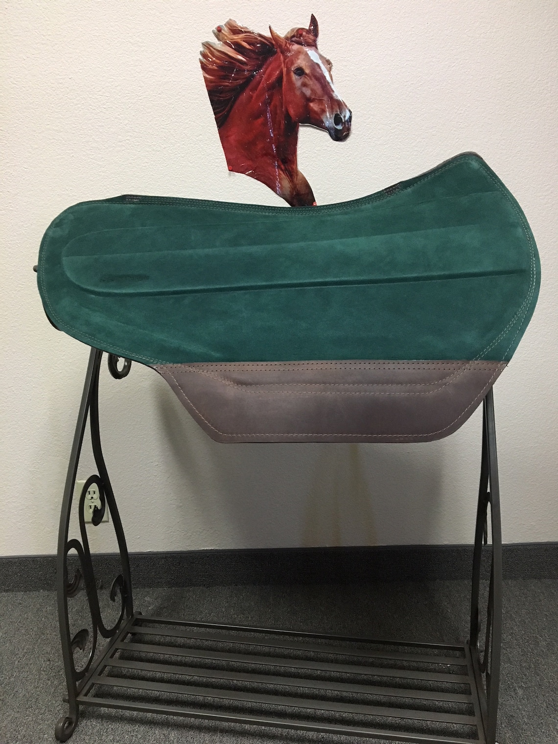 Saddleright Round Drop Rig Deluxe Saddle Pad Etsy