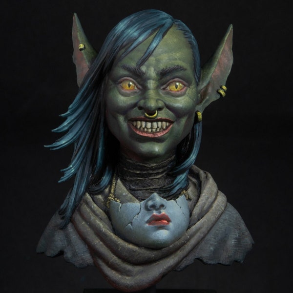 Nott The Brave 1:5 bust | Critical Role | Mighty Nein | D&D | Resin Miniature