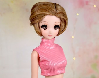 Smart Doll robin cut Wig Prince PECAN replacement doll wig by Doll of a Kind,Fits most doll head 7.5 to 8.5 inch,Dollfie,Paola Reina, BJD