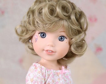 14" Doll Brittany Blonde Modacrylic wig Heart 4 Heart Wig  Doll of a Kind fits most doll with 9''head Paola Reina-BJD-RRFF-Smart Doll