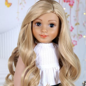 Custom 18 Inch doll Wig wig Mia doll Wig  Doll of a Kind 10-11 inch doll wig Fit Gotz OG Blythe My life AG Doll American Doll