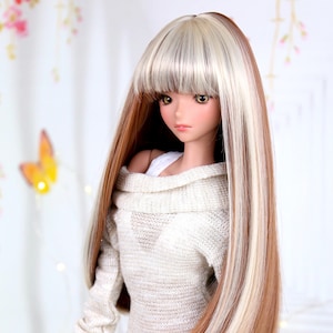 Smart Doll Wigs SOLEI, Replacement Doll Wig by Doll of a Kind,fits Most  Doll Head 7.5inch to 8.5 Inch,dollfie,paola Reina, BJD 
