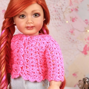 Custom 18 Inch doll Wig POPPY 18inch doll Wig  Doll Of A Kind, 10-11 Head Size, Fit 18’’Dolls OG Blythe Gotz Madame