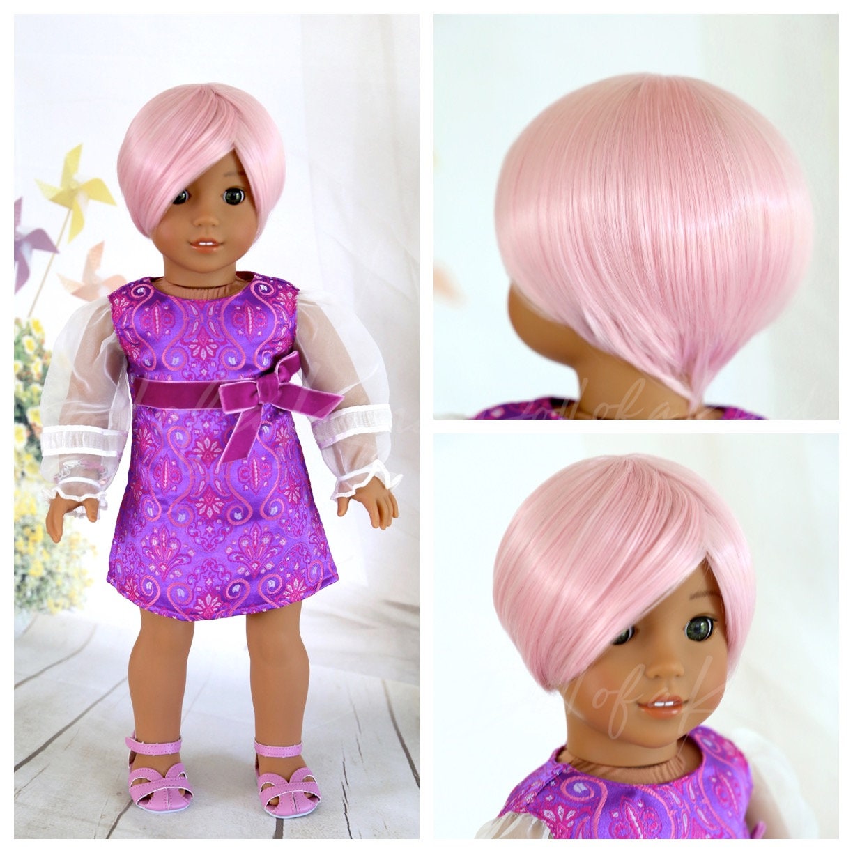 american girl doll head circumference
