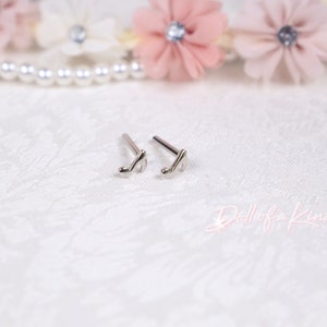 American Doll Music Note Stud Earring - American doll Earring - Fits American and any doll pierced with 2mm diameter...