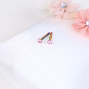 American Doll CRYSTAL Stud Earring - American doll Earring - Fits American and any doll pierced with 2mm diameter...