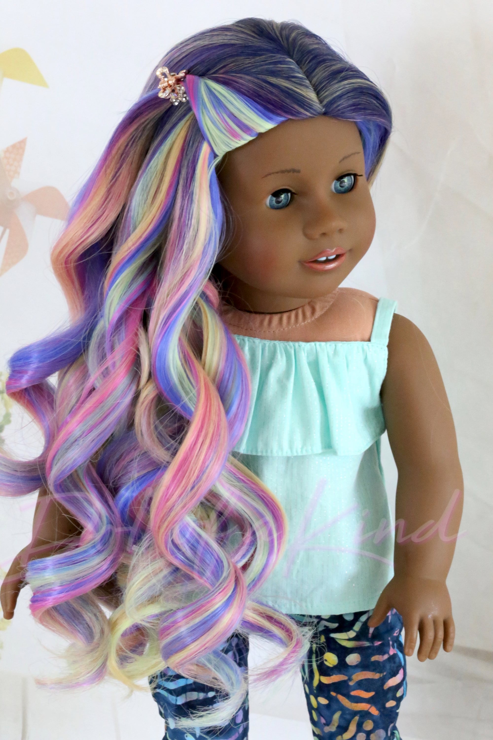 american girl doll head circumference