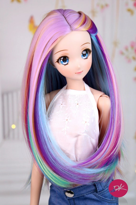 Smart Doll Wigs SOLEI, Replacement Doll Wig by Doll of a Kind,fits Most  Doll Head 7.5inch to 8.5 Inch,dollfie,paola Reina, BJD 