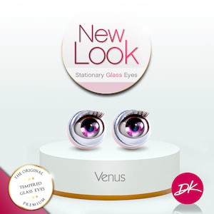 Puppenaugen für 18 &quot;Zoll Puppe Venus Augen Passend für die meisten 18 Zoll Puppe AG Eyes Gotz Doll OG Doll Augen öffnen und schließen OG Eyes