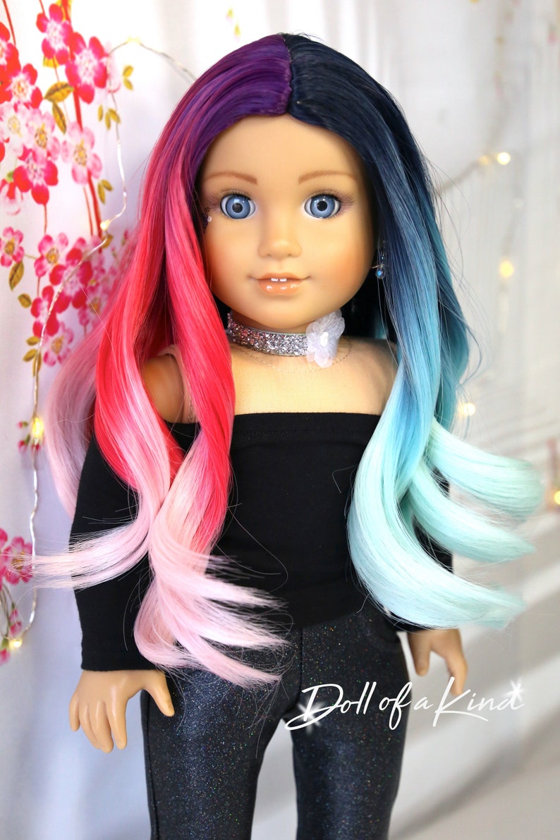 18 inch doll wigs