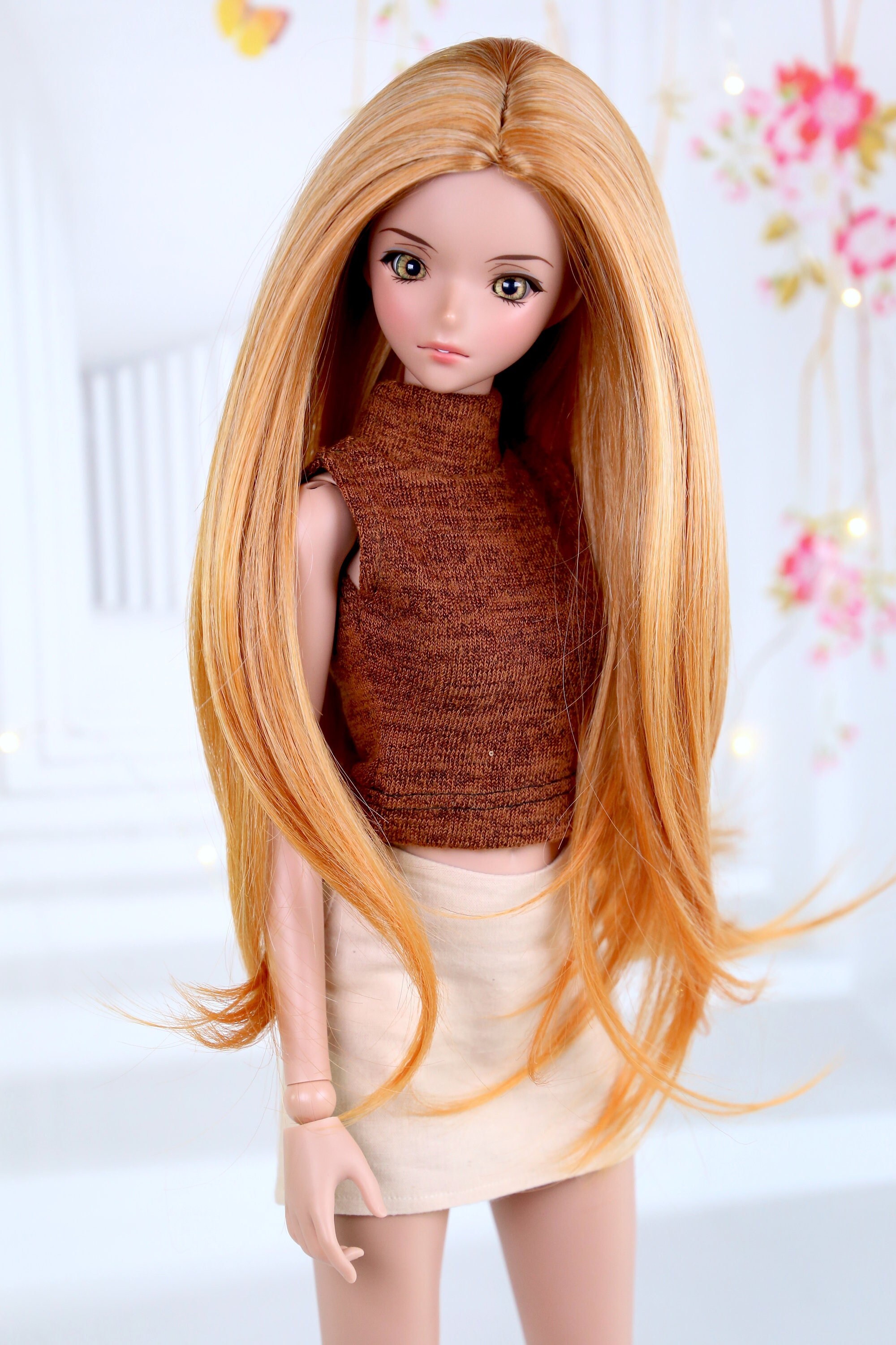 Summer Premium Smart Doll Wig – Size 8.5″ – Dollofakind